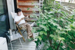 Snow Peak Take! Bamboo Chair Long Deluxe Outdoor Chair -Camping Equipment Store 20200821 5D3 6285