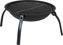 Bo-Camp Harrow Urban Outdoor Firebowl Camping Firepit & Grill
