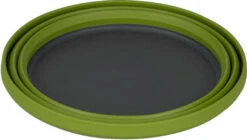 Sea To Summit X-Set 3 Folding Tableware Set 14 Sea To Summit X-Set 3 Folding Tableware Set -Camping Equipment Store AXSET3OL X Set 3Piece X Bowl Olive 05