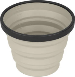 Sea To Summit X-Set 3 Folding Tableware Set 15 Sea To Summit X-Set 3 Folding Tableware Set -Camping Equipment Store AXSET3OL X Set 3Piece X Mug Sand 06