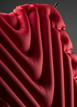 Klymit Insulated Static V Luxe Inflatable Camping Mattress -Camping Equipment Store Klymit InsulatedStaticVLuxe 06LIRD01D Close v1 800x1200