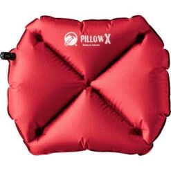 Klymit Pillow X Inflatable Camping Pillow -Camping Equipment Store Klymit PillowX 12PXRD01C Front v2 2000x2000 213d2856 ea5d 4cdb 829c b30e8662e17a 5000xcopy 1