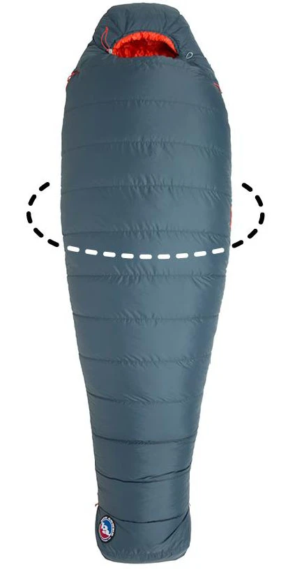 Big Agnes Torchlight 20°F/-7C Expandable Down Sleeping Bag 7 Big Agnes Torchlight 20°F/-7C Expandable Down Sleeping Bag - Image 7