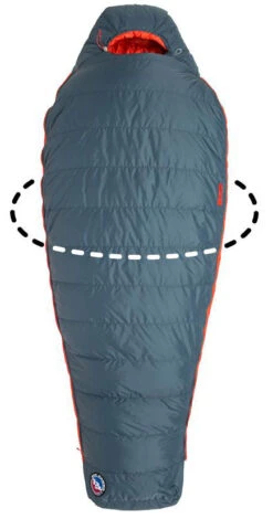 Big Agnes Torchlight 20°F/-7C Expandable Down Sleeping Bag 15 Big Agnes Torchlight 20°F/-7C Expandable Down Sleeping Bag -Camping Equipment Store MTORCHCOPY2 TOP 004