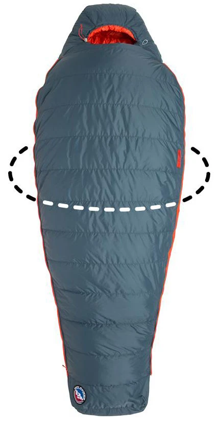 Big Agnes Torchlight 20°F/-7C Expandable Down Sleeping Bag 8 Big Agnes Torchlight 20°F/-7C Expandable Down Sleeping Bag - Image 8