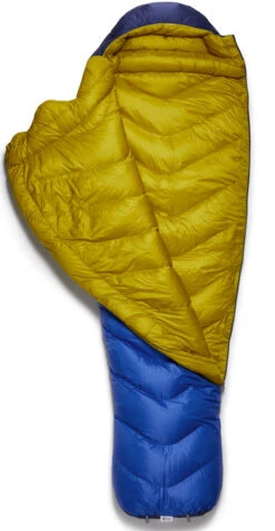 Rab Neutrino 600 Ultralight Down Sleeping Bag -Camping Equipment Store Neutrino 600 NightfallBlue QSN 92 NFB 04