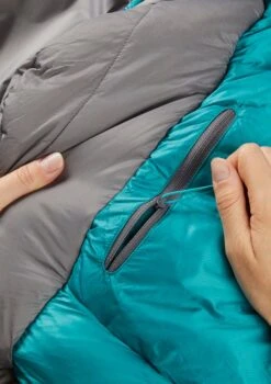 Rab Women's Solar Ultra 2 Lightweight Sleeping Bag -Camping Equipment Store SOLAR ULTRA 2 WMNS GRANITE QSS 03 GRA 10
