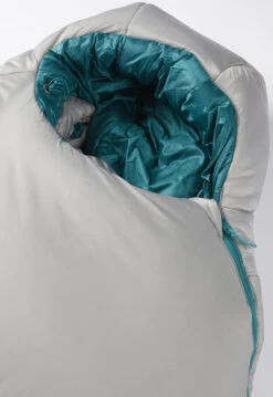 Rab Women's Solar Ultra 3 Lightweight Sleeping Bag -Camping Equipment Store SOLAR ULTRA 3 WMNS DARK PEWTER QSS 02 DPW 06