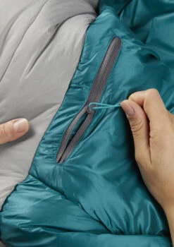 Rab Women's Solar Ultra 3 Lightweight Sleeping Bag -Camping Equipment Store SOLAR ULTRA 3 WMNS DARK PEWTER QSS 02 DPW 10