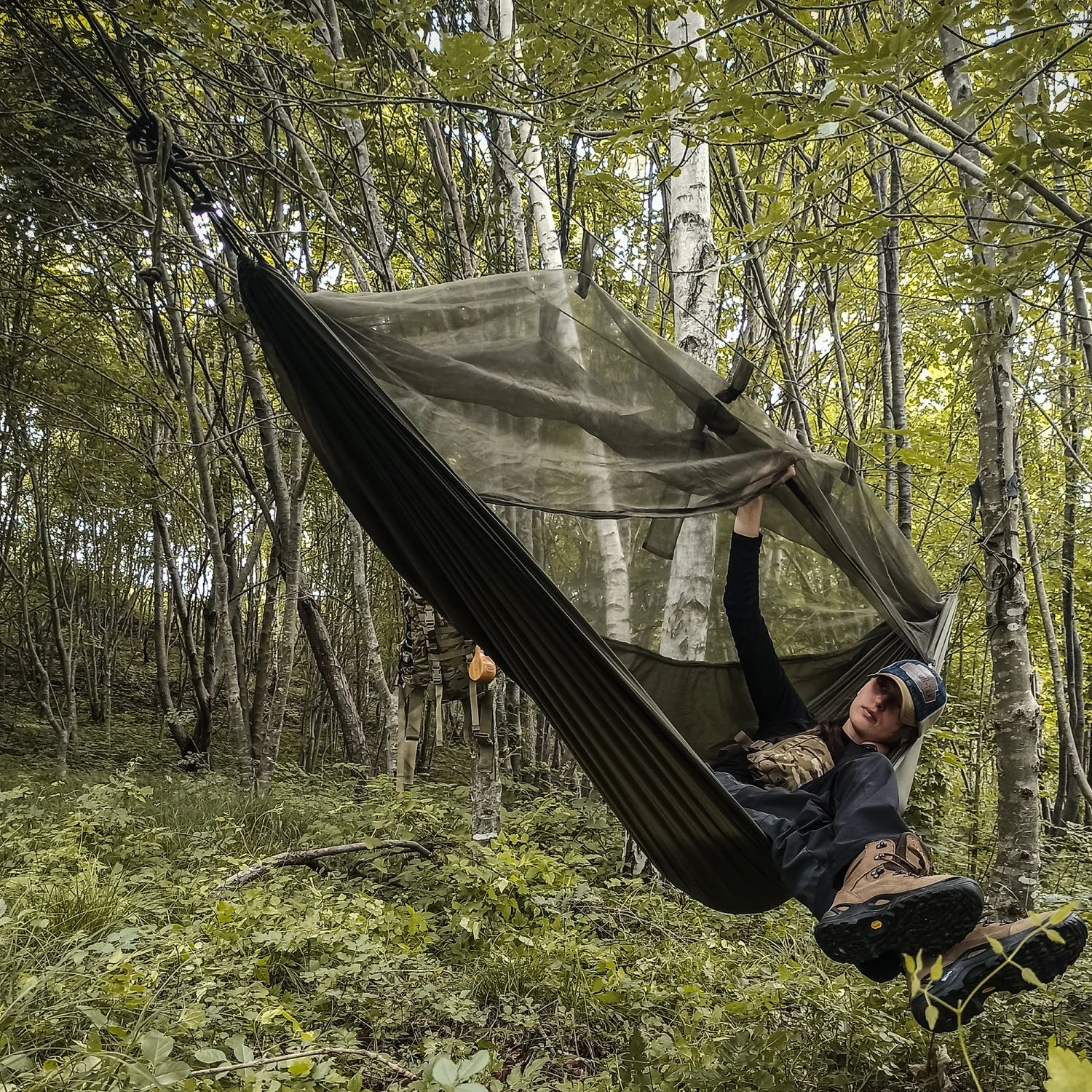 SNUGPAK Jungle Hammock With Mosquito Net 7 SNUGPAK Jungle Hammock With Mosquito Net - Image 7