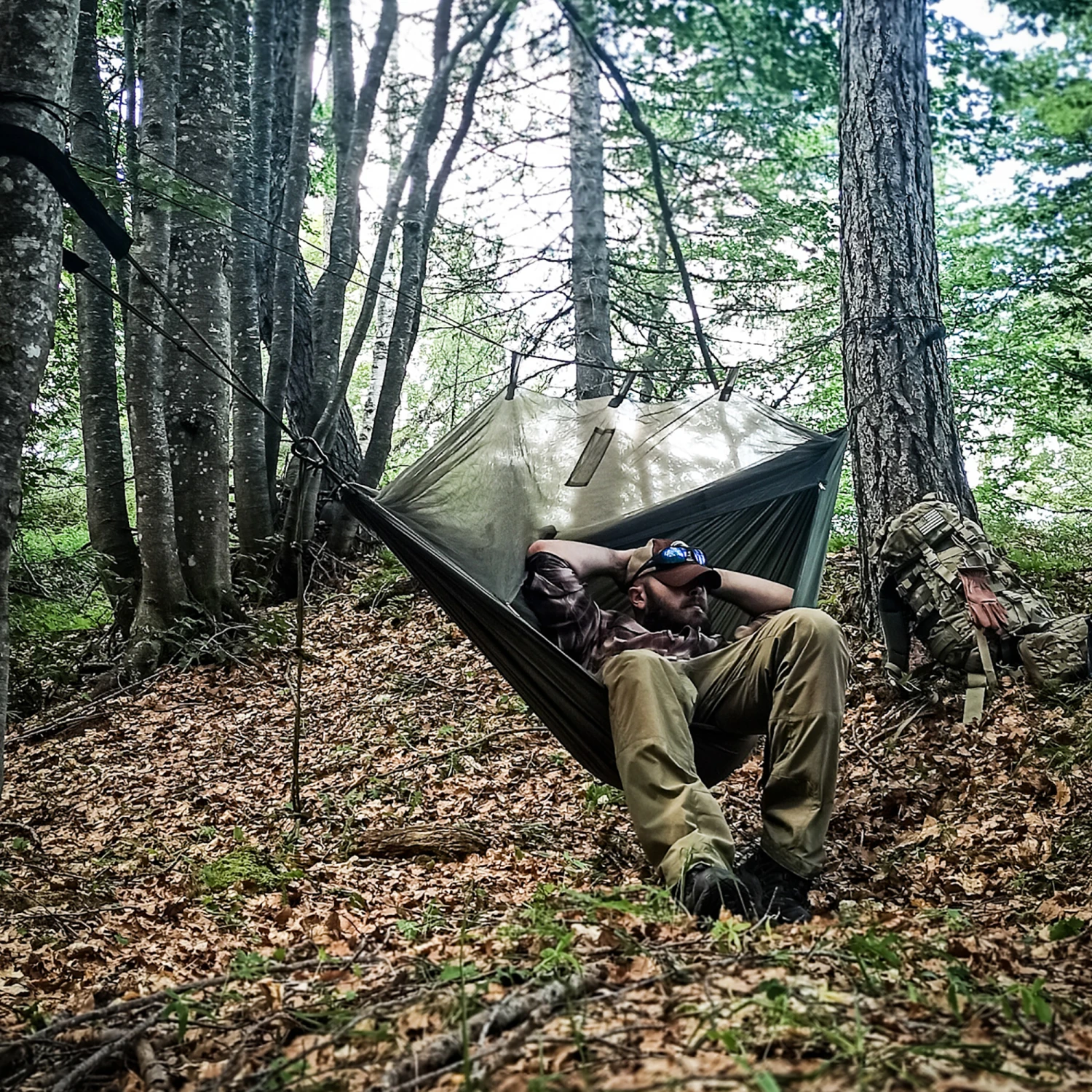 SNUGPAK Jungle Hammock With Mosquito Net 11 SNUGPAK Jungle Hammock With Mosquito Net - Image 11