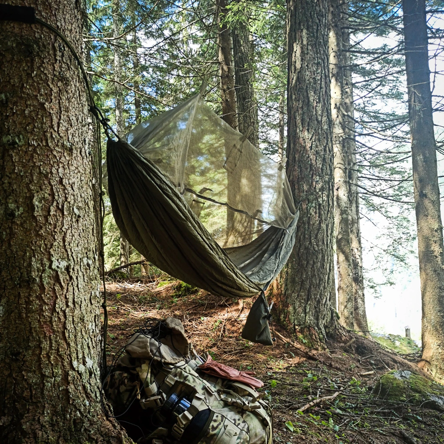 SNUGPAK Jungle Hammock With Mosquito Net 9 SNUGPAK Jungle Hammock With Mosquito Net - Image 9