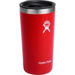 Hydro Flask Outdoor Tumbler Insulated Camp Cup + Lid -Camping Equipment Store T12CPB612 Goji Angled