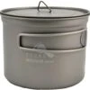 Titanium Pot D115mm Ultralight Camping Cookware