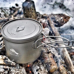 Titanium Pot D115mm Ultralight Camping Cookware -Camping Equipment Store d4962534 c21c 4dd6 af08 4d2ea2aa5cf1Life POT 900