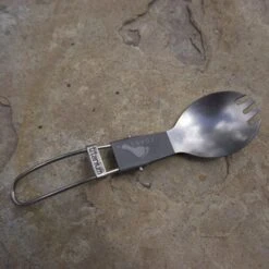 Titanium Folding Spork Ultralight Camping Cutlery -Camping Equipment Store gg2215