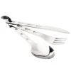 GSI Outdoors Glacier Stainless Ring Cutlery Set Camping Utensils