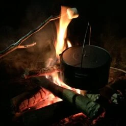 Titanium Pot + Bail Handle Ultralight Cookware -Camping Equipment Store pajb311