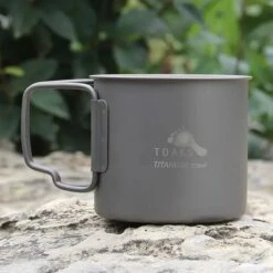 Titanium Cup Ultralight Backpackers Mug -Camping Equipment Store pajb319