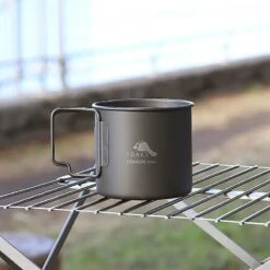 Titanium Cup Ultralight Backpackers Mug -Camping Equipment Store pajb320