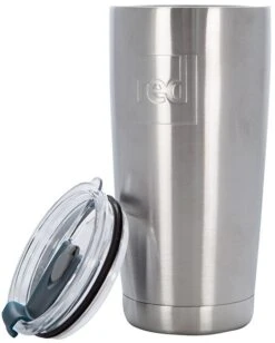 Red Insulated Travel Mug Reusable Tea/Coffee Cup
