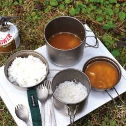 Snow Peak Trek 1400 Aluminium Lightweight Camping Cookware -Camping Equipment Store rppf1202