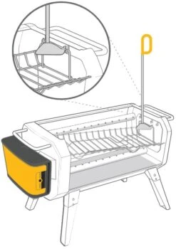 Biolite FirePit Poker Grill & Firepit Accessory -Camping Equipment Store t36