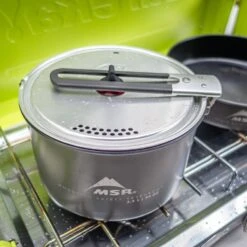 MSR Ceramic 2-Pot Set Compact Camping Cookware -Camping Equipment Store x519