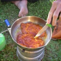 MSR Alpine Fry Pan Stainless Steel Camp Skillet -Camping Equipment Store x567