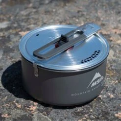 MSR Ceramic Solo Pot Lightweight Backpacking Cookware -Camping Equipment Store x657